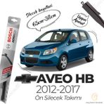 Bosch Aeroeco Chevrolet Aveo HB 2012-2017 Muz Silecek Takımı