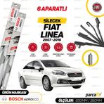 Bosch Aeroeco Fiat Linea 2007 2016 Muz Silecek Takımı