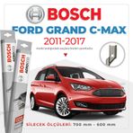 Bosch Aeroeco Ford Grand C-Max 2011-2017 Ön Muz Silecek Takımı