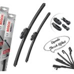 Bosch Aeroeco Honda Civic FD6 2006-2012 Siyah Muz Silecek Takımı