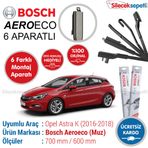 Bosch Aeroeco Opel Astra K 2016-2018 Muz Silecek Takımı
