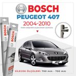 Bosch Aeroeco Peugeot 407 2004-2010 Muz Silecek Takımı