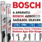 Bosch Aeroeco Peugeot Partner 2003-2009 Muz Silecek Takımı