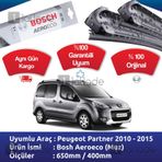 Bosch Aeroeco Peugeot Partner 2010-2015 Muz Silecek Takımı