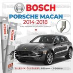 Bosch Aeroeco Porsche Macan 2014-2018 Ön Muz Silecek Takımı
