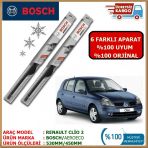 Bosch Aeroeco Renault Clio 2 Ön Silecek Takımı
