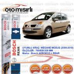 Bosch Aeroeco Renault Modus 2005-2009 Silecek Takımı