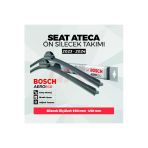 Bosch Aeroeco Seat Ateca 2023-2024 Ön ve Arka Silecek Takımı
