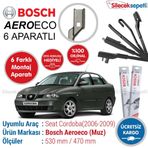 Bosch Aeroeco Seat Cordoba 2006-2009 Muz Silecek Takımı