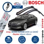 Bosch Aeroeco Skoda Superb 2015 Silecek Takımı
