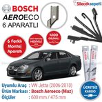 Bosch Aeroeco Volkswagen Jetta 2006-2010 Muz Silecek Takımı