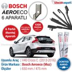 Bosch Aeroeco Volvo V40 Cross Country 2013-2016 Muz Silecek Takımı