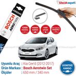 Bosch Aerotwin AR654S Kia Ceed 2012-2017 Muz Tipi Ön Silecek Takımı