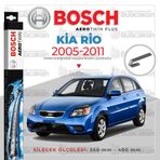 Bosch Aerotwin Kia Rio 2005-2011 Muz Silecek Takımı
