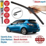 Bosch Aerotwin Mazda 3 Hatchback 2009-2013 Silecek Takımı