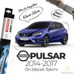 Bosch Aerotwin Nissan Pulsar 2014-2017 Uyumlu Muz Silecek Takımı
