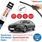 Bosch Aerotwin Opel İnsignia 2017-2019 Ön Muz Silecek Takımı