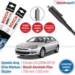 Bosch Aerotwin Plus Citroen C5 2008-2015 Silecek Takımı