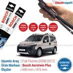 Bosch Aerotwin Plus Fiat Fiorino 2008-2017 Silecek Seti