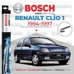 Bosch Aerotwin Renault Clio 1 1994-1997 Muz Silecek Takımı