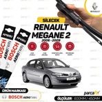 Bosch Aerotwin Renault Megane 2 2 2006-2009 Silecek Takımı