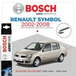 Bosch Aerotwin Renault Symbol 2000-2008 Muz Silecek Takımı