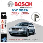 Bosch Aerotwin Volkswagen Bora 2003-2006 Uyumlu Muz Silecek Takımı