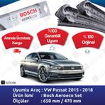 Bosch Aerotwin Volkswagen Passat 2015-2018 B8 Silecek Takımı