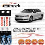 Bosch Aerotwin Volkswagen Passat B7 2011-2014 Silecek Takımı