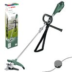 Bosch AFS 23-37 Elektrikli Tırpan, Ayarlanabilir Kayış, Kesme Genişliği 23 mm (Bıçak ile), 37 cm (Tırpan ile), 3.5 mm Tırpan Eni, 1000 W, Yeşil