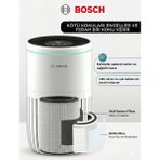 Bosch Air 4000 62.5m² Otomatik Modlu Sessiz Güçlü %99.9 Bakteri Temizleyici Hepa 13 Filtreli Profesyonel Hava Temizleme Cihazı - Beyaz