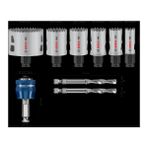 Bosch Aksesuar PRO Multi Material PC-Plus Delik Açma Testeresi Set 9 lu
