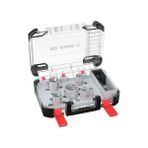 Bosch Aksesuar PRO Multi Material PC-Plus Delik Açma Testeresi Set 9 Parça (22-29-35-44-51-64 mm Çap / 44 mm Yükseklik)