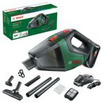 Bosch akülü elektrikli süpürge UniversalVac 18 (2,5 Ah akü, 18 Volt sistem, kartonda), Yeşil