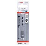Bosch Altıgen Şaftlı HSS Metal 3, 0 x 72 mm Gri Matkap Ucu