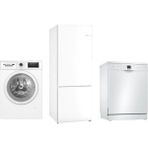 Bosch Beyaz Eşya Çeyiz Seti ( KGN55VWE0N, WAN24200TR, SMS44DW01T)
