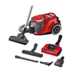 Bosch BGS41PET1 Proanimal Kırmızı Toz Torbasız Elektrik Süpürgesi 750W HEPA Filtreli Güçlü Emiş