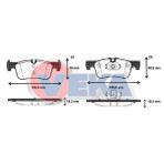 Bosch BMW 116D F20 2.0 2011-2015 Ön Fren Balatası