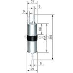 Bosch Bmw 420 i Coupe 2013-2016 Benzin Filtresi