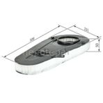Bosch Bmw 520d EfficientDynamics 2011-2013 Hava Filtresi