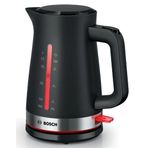 Bosch - BOSCH TWK4M223 Kettle MyMoment Siyah (İZMİR, MANİSA, KUŞADASI VE DİDİM'E TESLİMAT YAPILIR)