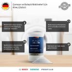 Bosch Çamaşır ve Bulaşık Makinesi İçin 250 g Kireç Temizleyici Toz Made in Germany - 250 gr