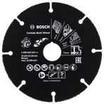 Bosch Carbide Multiwheel 125 mm Taşlama Makineleri ile Ahşap ve Plastiği Güvenli Kesme Bıçağı