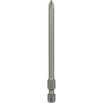 Bosch Çelik Vidalama Ucu Ph1*89 mm 3'lü Set, Güçlü ve Dayanıklı Performans - Antrasit
