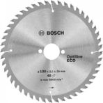 Bosch Daire Testere Bıçağı 190X30 Mm, 48 Diş, Optine Eco, Dayanıklı ve Kullanışlı - Seçenek 1