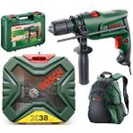 Bosch Darbeli Matkap 600 Watt Easyimpact 600 + 38 Parça Matkap Ve Vidalama Ucu Seti
