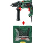 Bosch Darbeli Matkap Easyimpact 500 + Bosch 15 Parça Matkap Ucu Seti