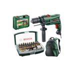 Bosch Darbeli Matkap Easyimpact 600 + 32 Parça Vidalama Ucu Seti Tornavida Ucu