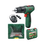 Bosch Darbeli Matkap Şarjlı Matkap Akülü Matkap Vidalama + 15 Parça Matkap Ucu Seti