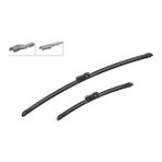 Bosch Depomix Silecek Süpürgesi - Aerotwin [650/380] Linea Punto Opel Corsa D Ford Fiesta 2008- - Siyah